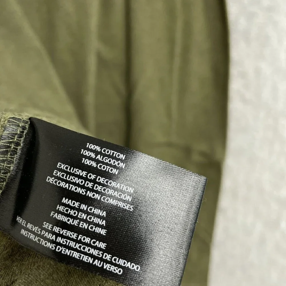 NWOT Banana Republic Men's XL Olive Green Polo Shirt Cotton